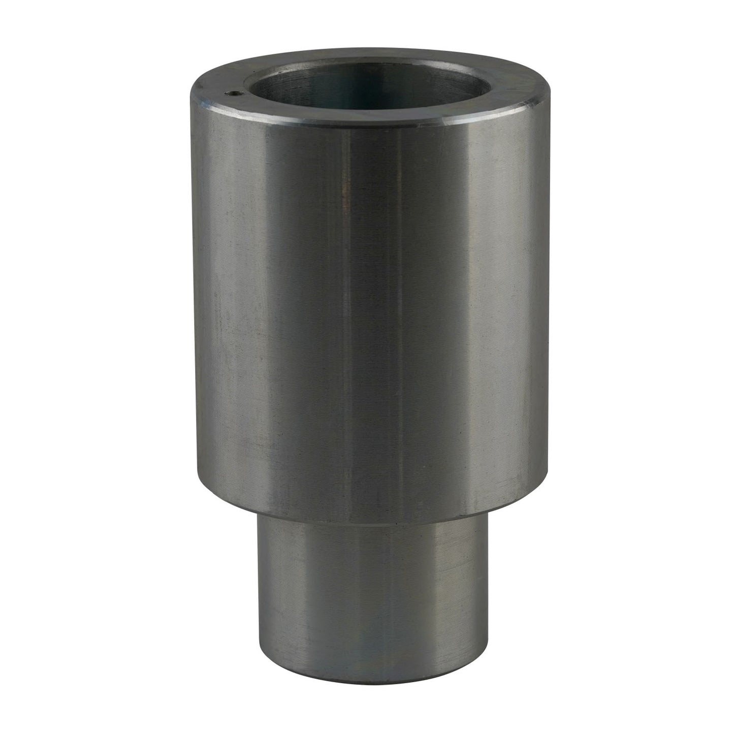 Front-facing view of a robust metal adapter, tailored for 38mm arm hole fittings in TLR4.0OH systems.