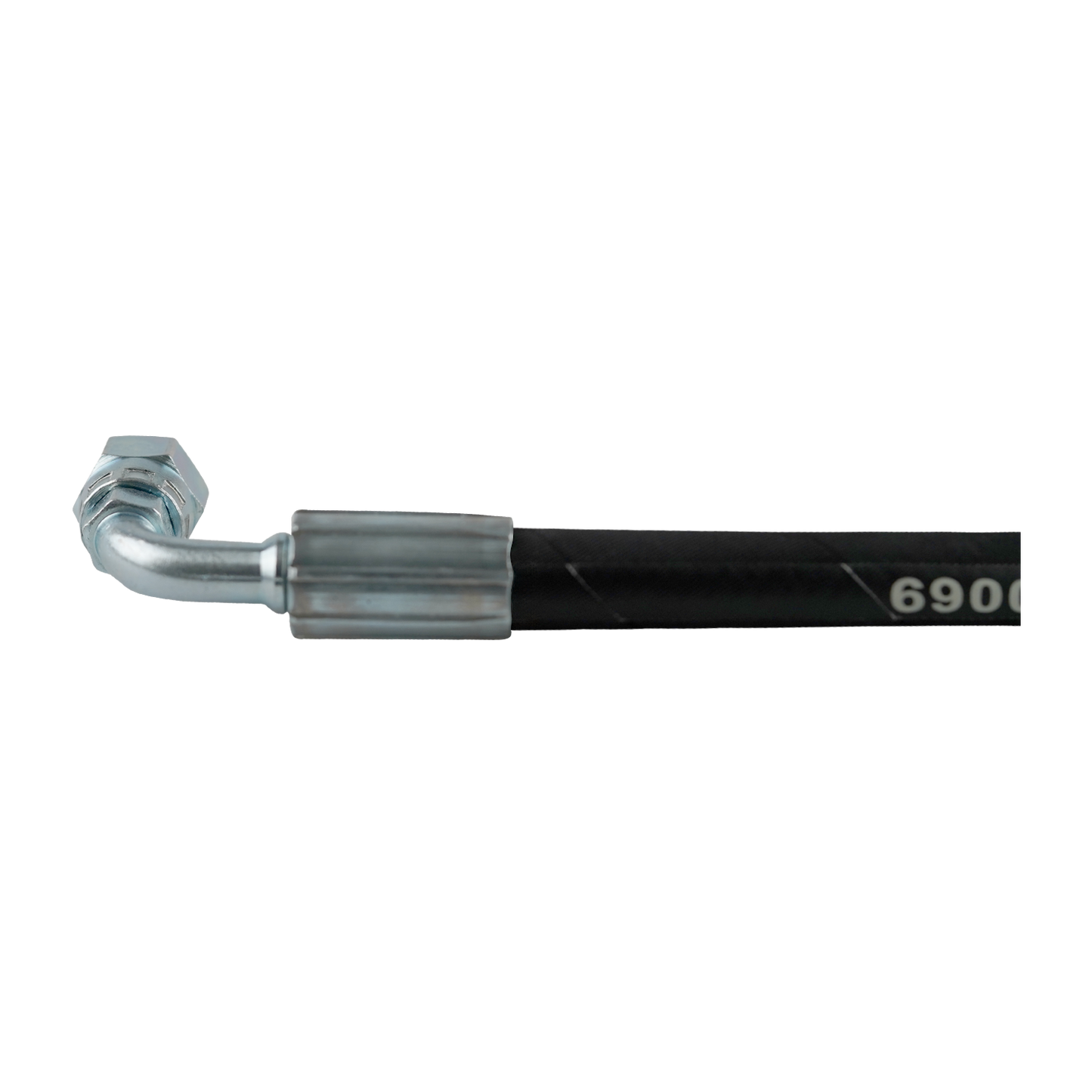 Close up of the back of a EAE 2 Post Car Hoist Hydraulic Hose 350mm