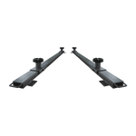SUV/4WD Adapter for EAE Scissor Lifts with adjustable screw pads that slide across the beam for flexible positioning, ideal for securely lifting SUVs and 4WDs with even weight distribution across platforms.