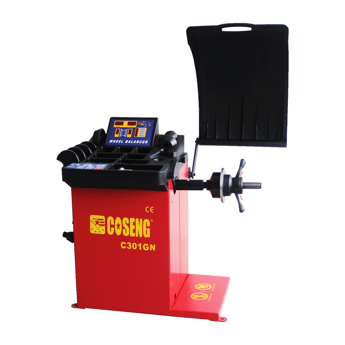 Tyre Changer with Swing Arm and Wheel Balancer