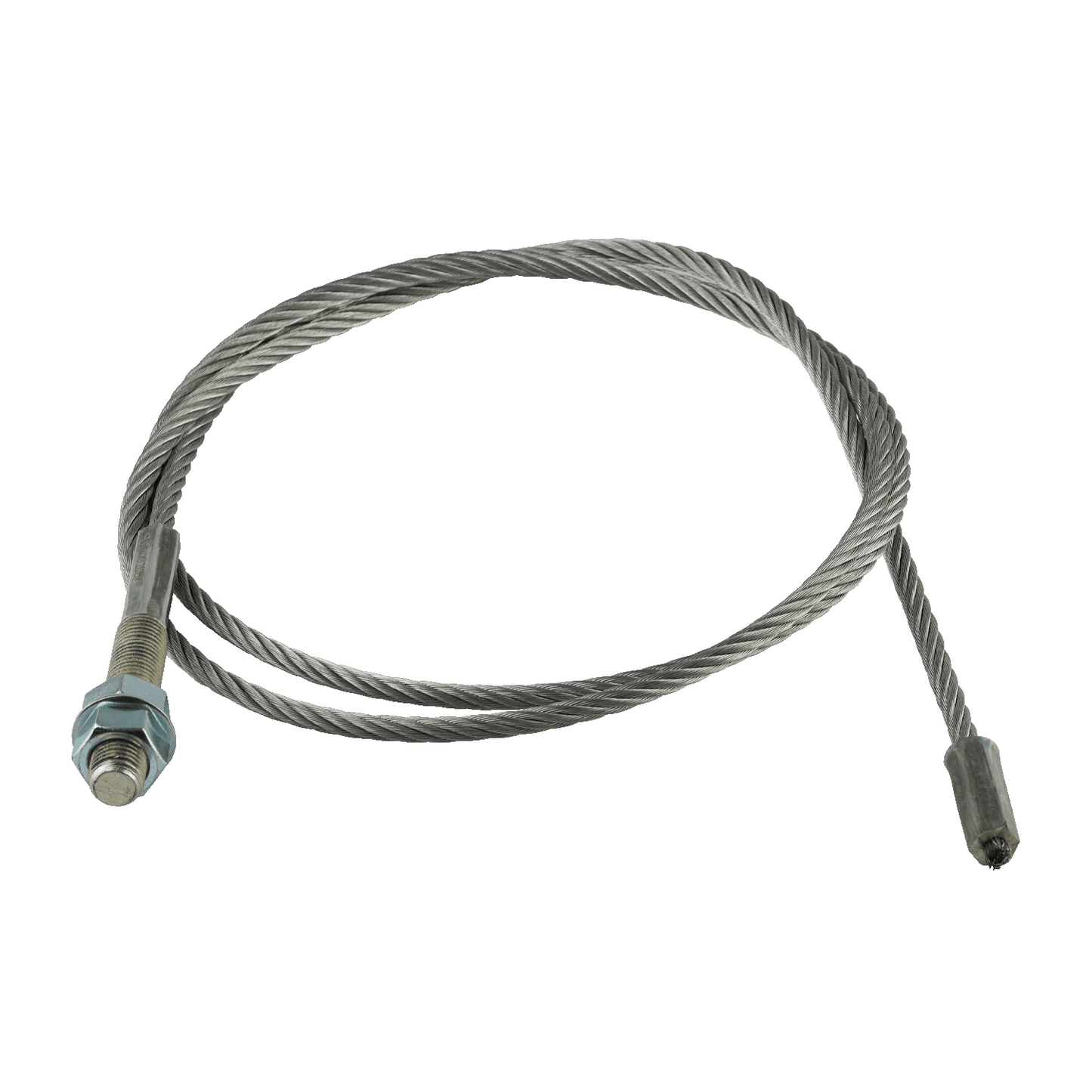 Steel cable for a 4 post hoist, measuring 4138mm, designed to provide lifting support and stability. This durable cable is essential for safe operation of 4 post hoists