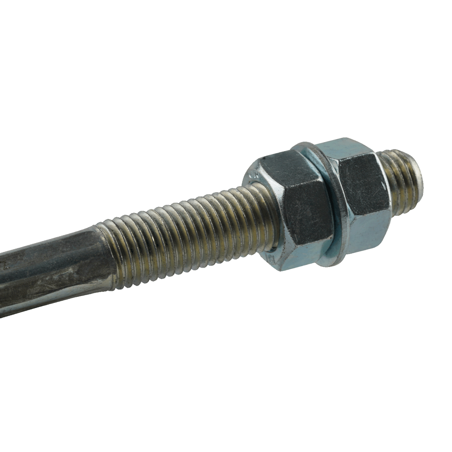 Close-up of a 4 post hoist cable featuring an M27 thread and measuring 4138mm in length, designed for workshop hoists. This durable cable is essential for supporting vehicle lifts