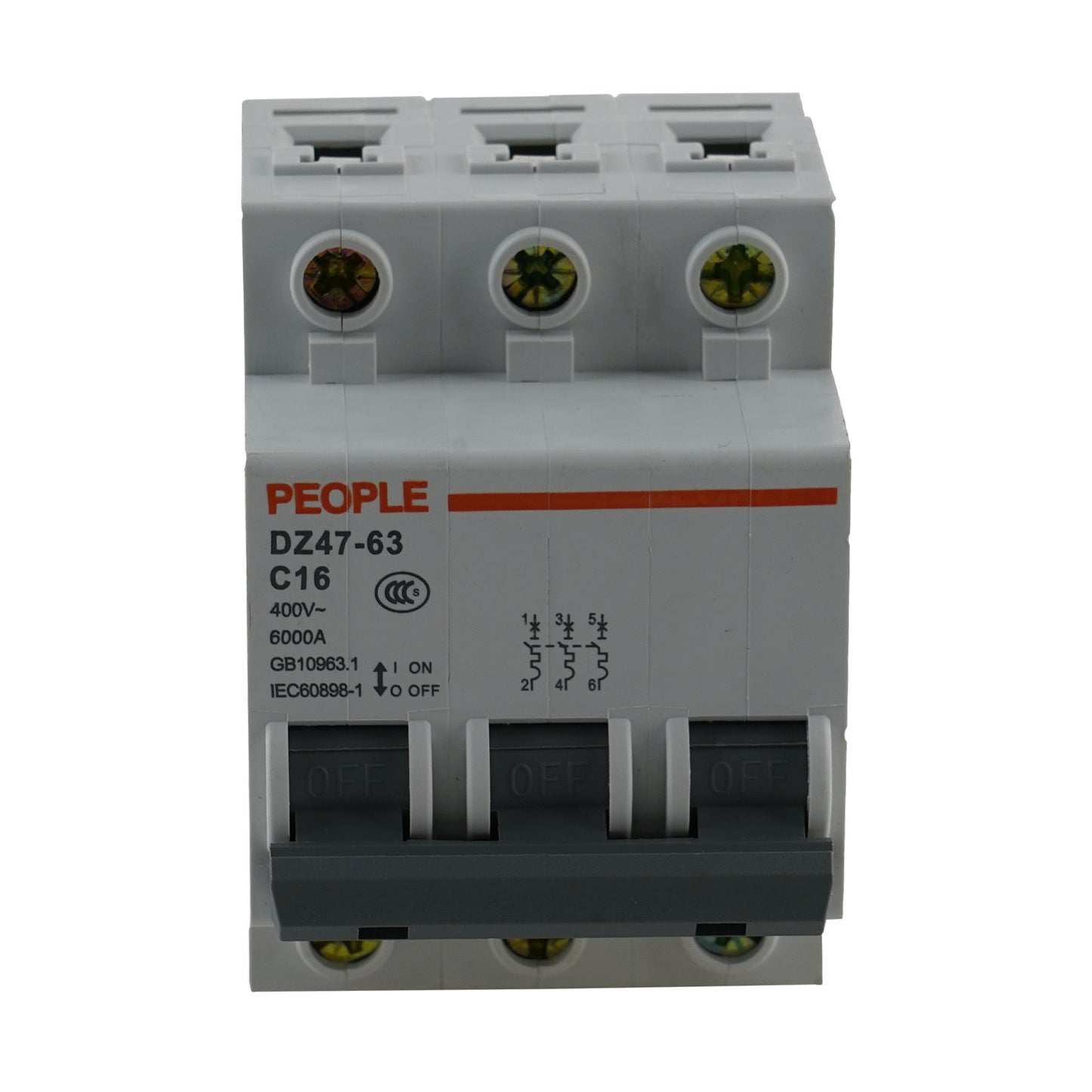 EAE Circuit Breaker Dual DZ47-63C25/3P