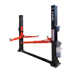 Isolated image of a Tufflift 2 post baseplate car hoist - 2 Post Baseplate Hoist - 4.5 Ton | EE-F10