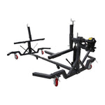 Automotive Rotisserie with Gear Rotation