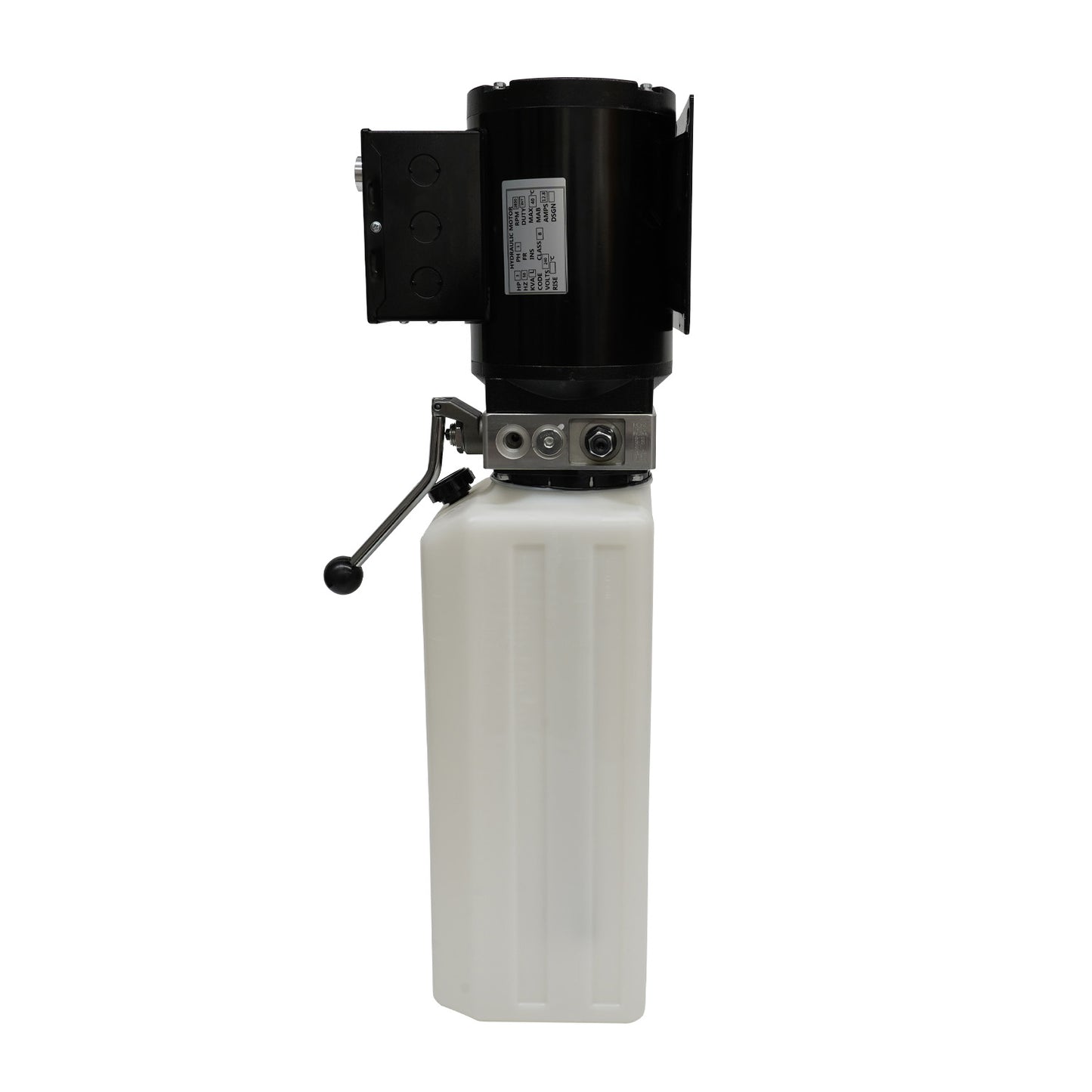 Hydraulic Power Unit - Single Phase (240V) side view