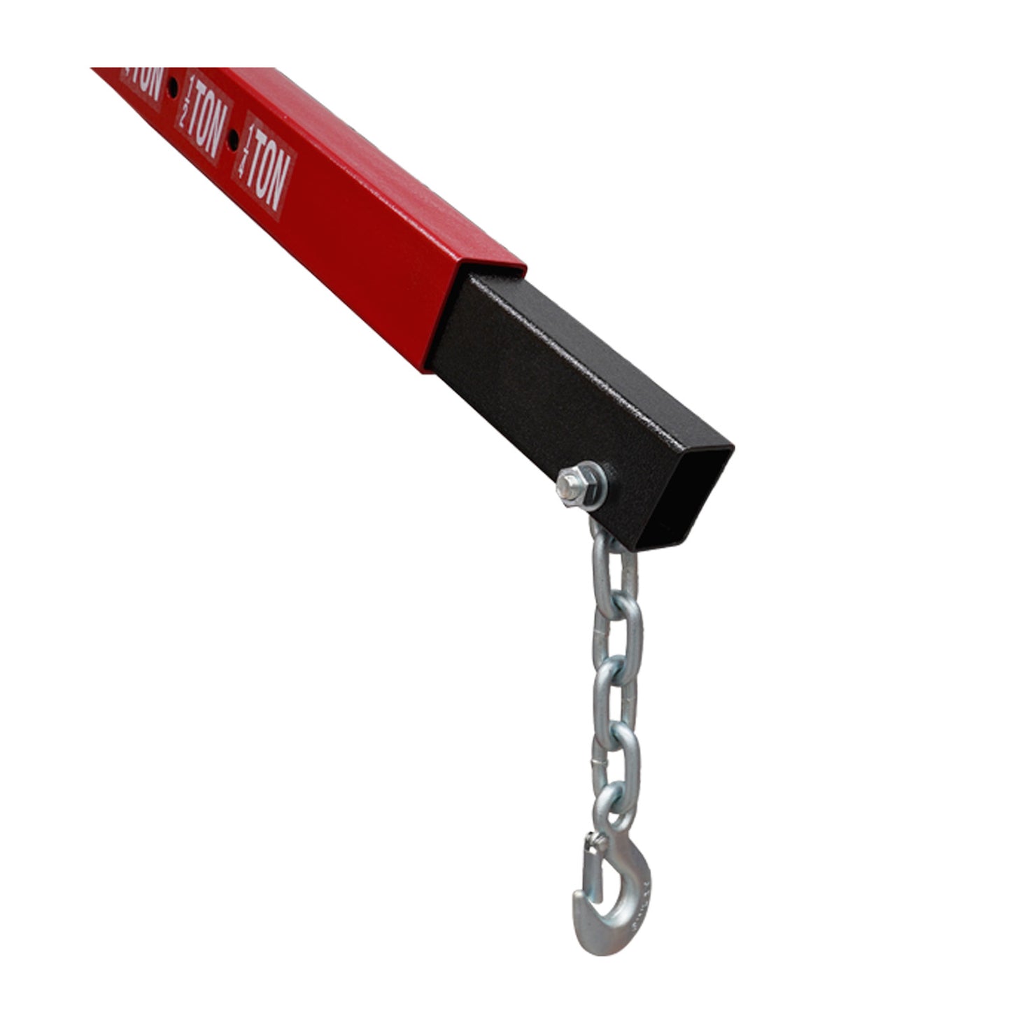 Red Engine Crane