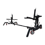 Automotive Car Rotisserie With Gear Rotation