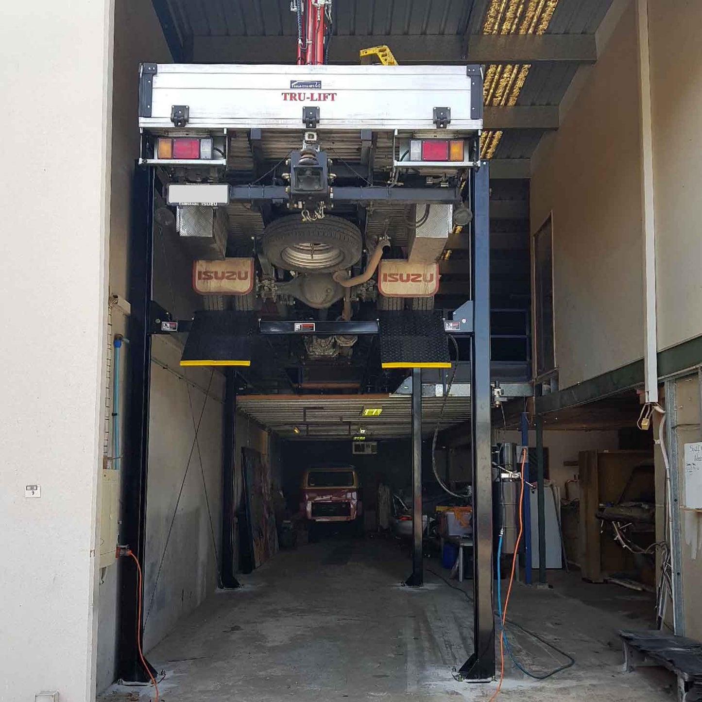 4 Post Parking Hoist | 3.5 Ton High Position