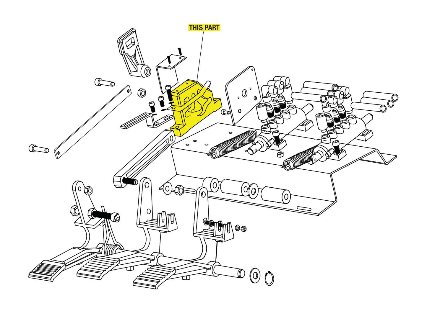 Tyre Changer Cambody part location