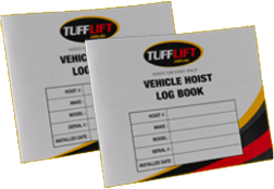 TuffLift Vehicle hoist log book