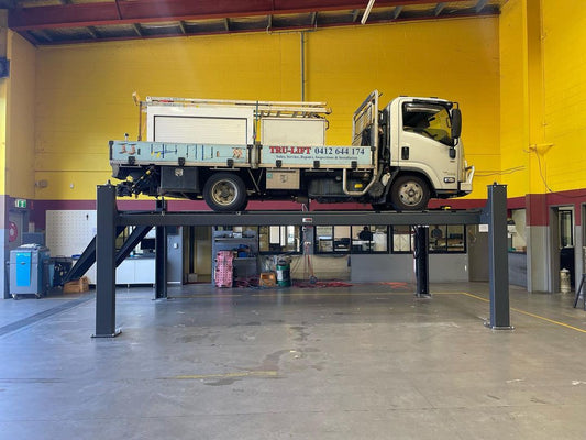 Tufflift 4 post wheel alignment lift