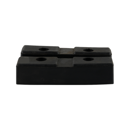 Rubber Pad - Rectangle - 4 Bolt Holes