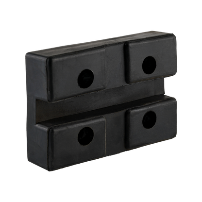 Rubber Pad - Rectangle - 4 Bolt Holes