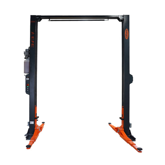 2 Post Car Hoist | Low Profile 3 Stage Arms 85mm - 4 Ton Clear Floor