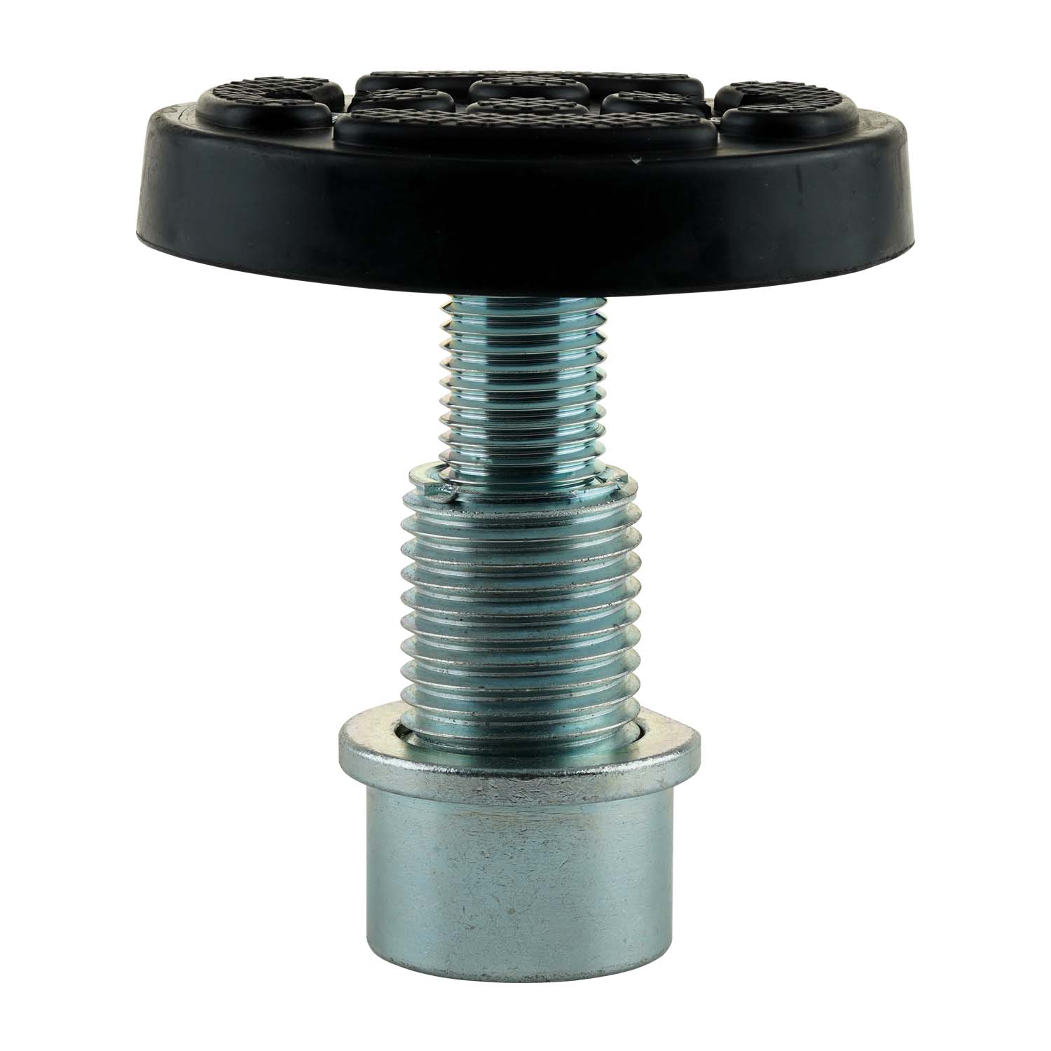 A drop-in screw pad designed for EAE 2 post car hoists. The pad is suited for various hoist models.
