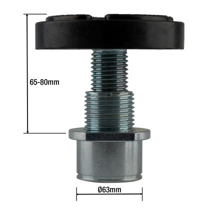 EAE Screw Pad - Drop In with measurements