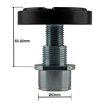 EAE Screw Pad - Drop In with measurements
