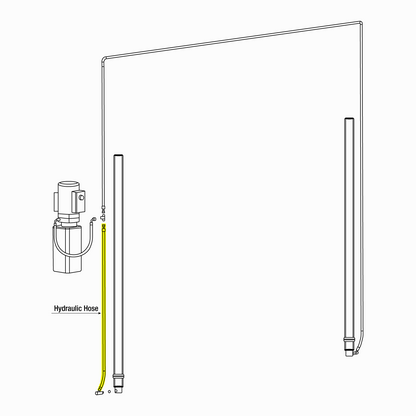 Hydraulic hose location for EE-C10