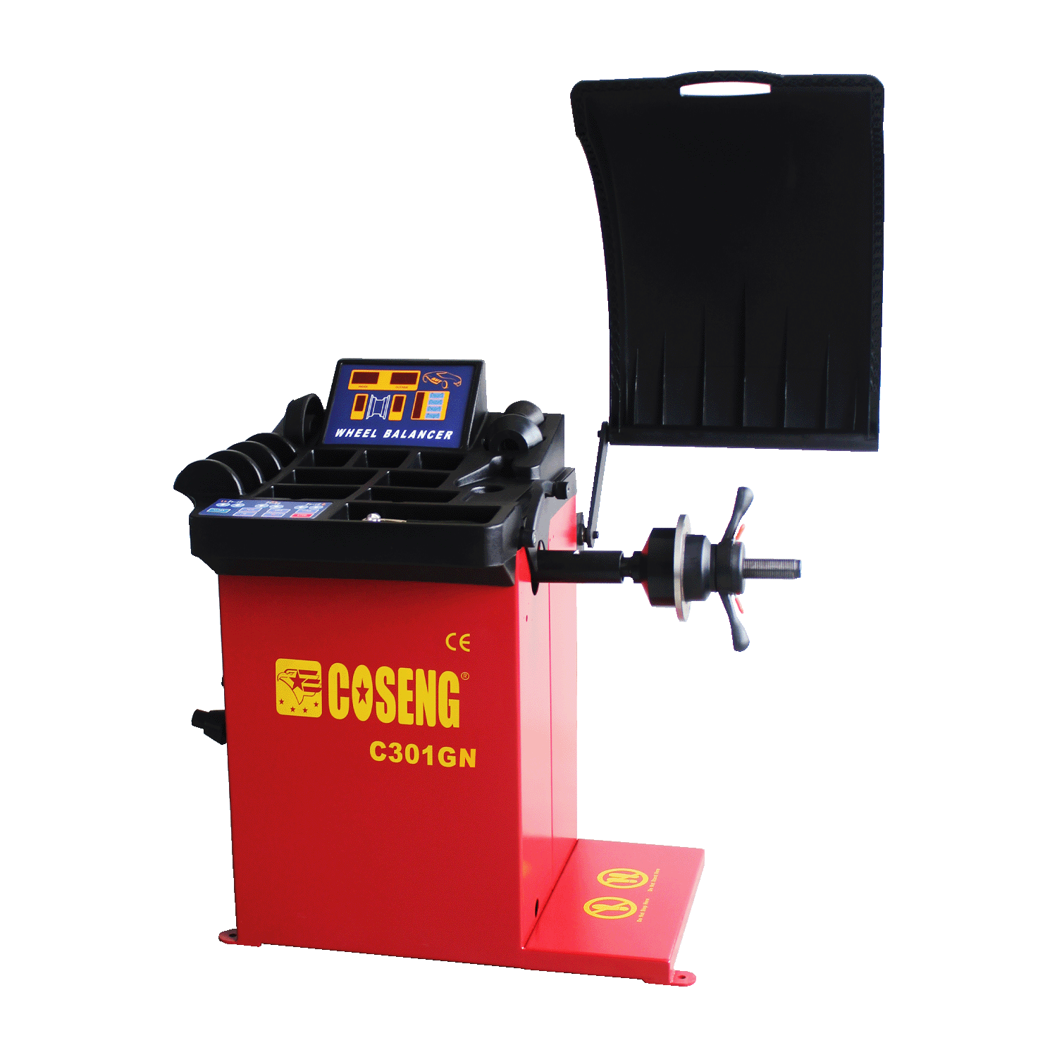 Tyre Changer with Swing Arm and Wheel Balancer
