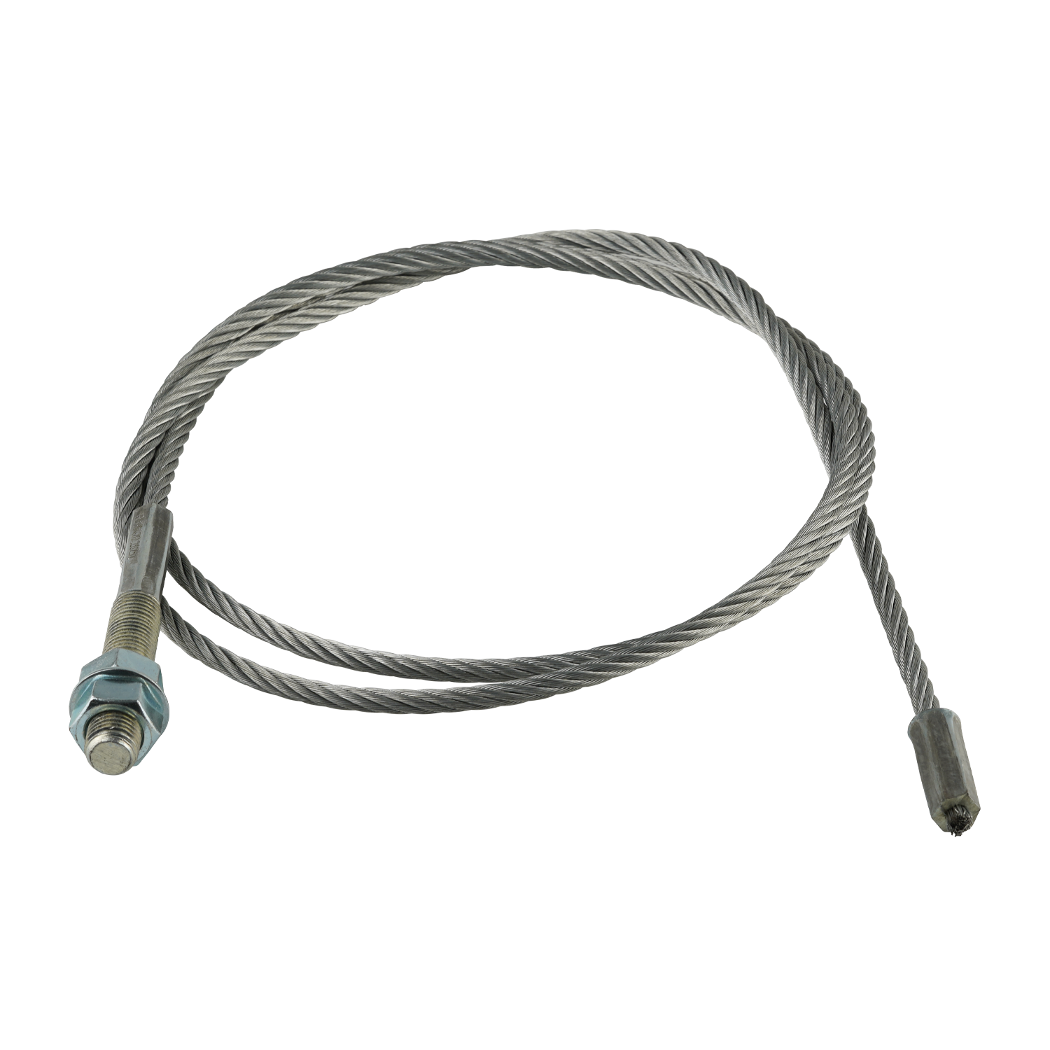 Steel cable for a 4 post hoist, measuring 4138mm, designed to provide lifting support and stability. This durable cable is essential for safe operation of 4 post hoists