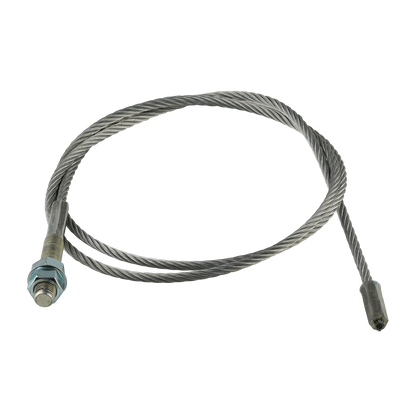 Steel cable for a 4 post hoist, measuring 4138mm, designed to provide lifting support and stability. This durable cable is essential for safe operation of 4 post hoists