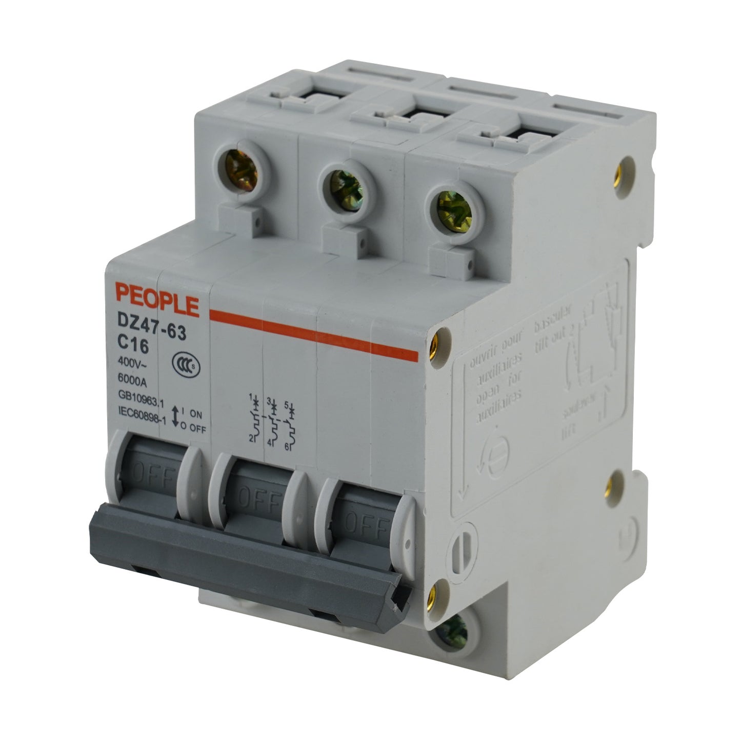 EAE Circuit Breaker Dual DZ47-63C25/3P