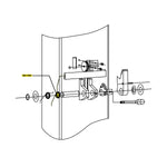 EAE Large Lock Release Spring part location