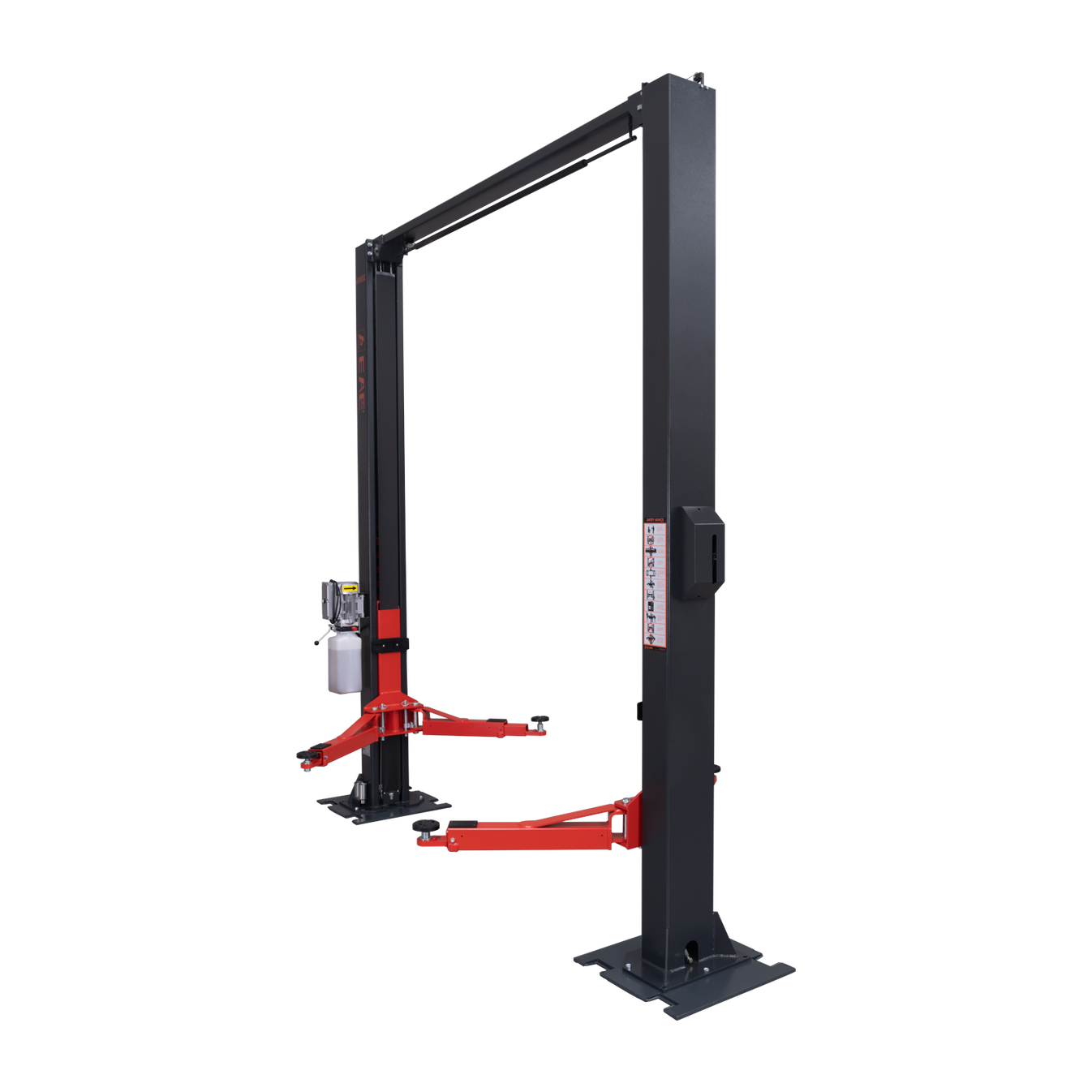 2 Post Car Hoist | 4.5 Ton Clear Floor | Tufflift Hoists Australia