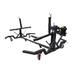 Automotive Rotisserie with Gear Rotation