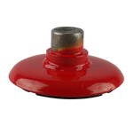 Red drop in pad face down 