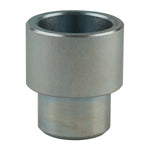 A Silver height adapter for hoist arms. 