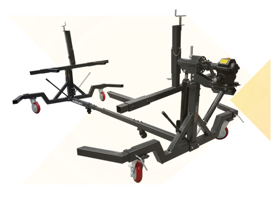Car Rotisseries With Gear Assisted Rotation - Tufflift