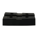 Rubber Pad - Rectangle - 4 Bolt Holes