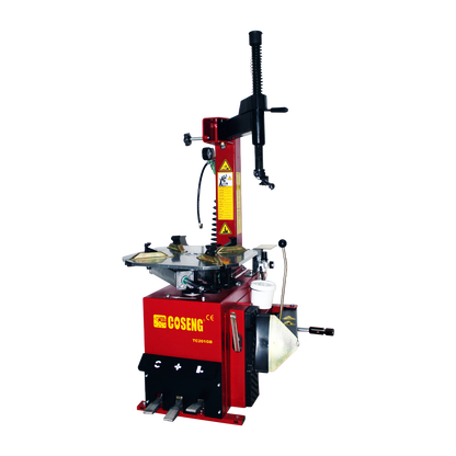 Coseng C201GB tyre changer with a red base and swing arm