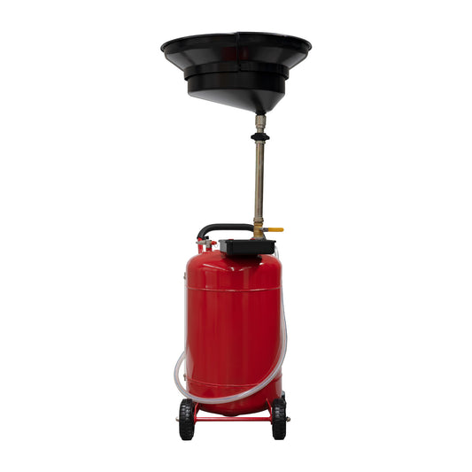 Oil Drainer - Self Evacuating Mobile - 70 Litres