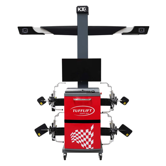 Front view of the Tufflift TL-9900 3D Wheel Aligner