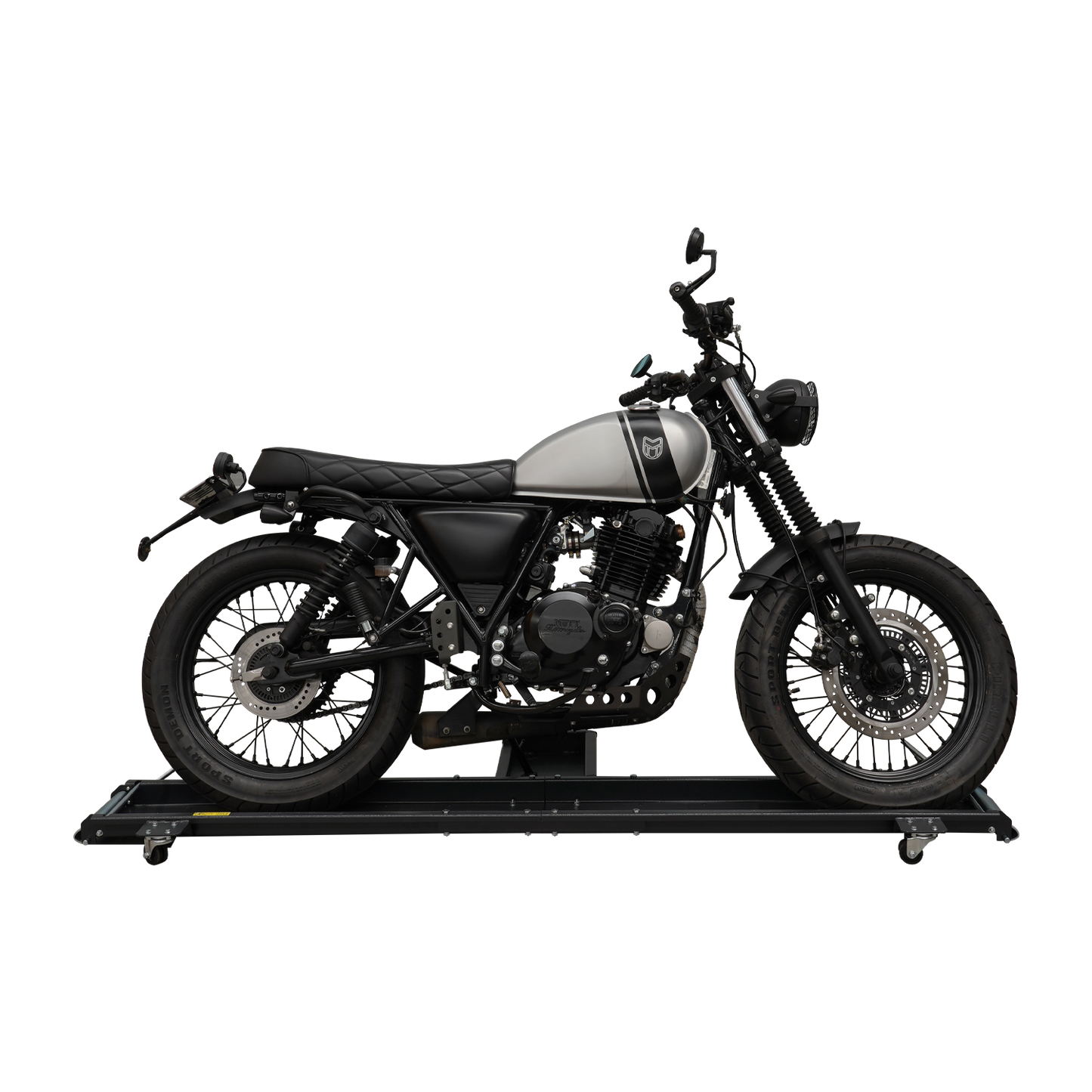Motorcycle on a motorcycle Dolly | TLMD