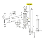 Tyre Changer T-Shaped Locking Handle Part Location