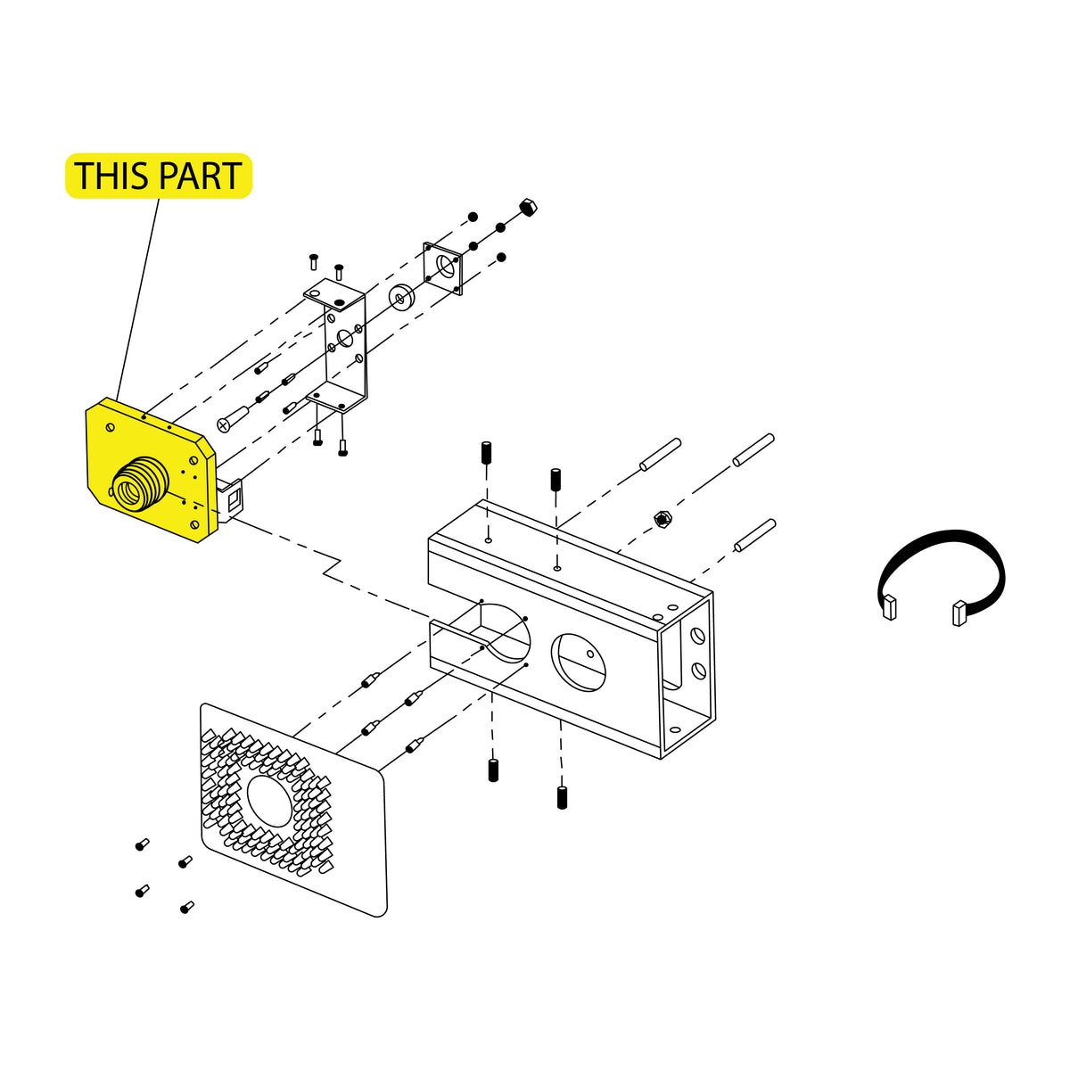 Wheel Aligner Left Camera Protostar 9900