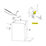 Wheel Balancer 220V Power Board part location