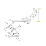 Wheel Lifter Handle Rotating Bush part location
